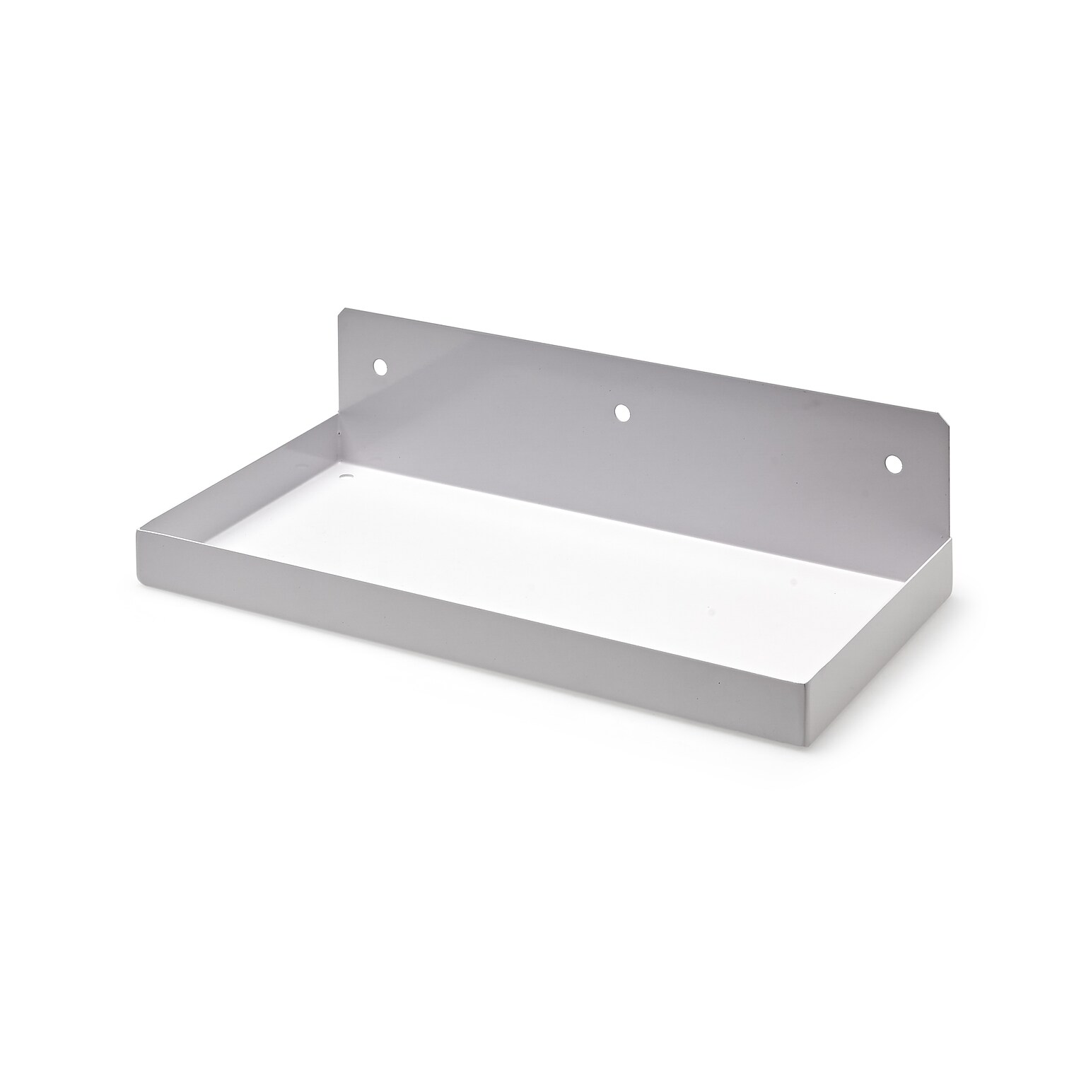 Triton Products DuraHook 12 W x 6 D White Steel Pegboard Shelf (76126W)