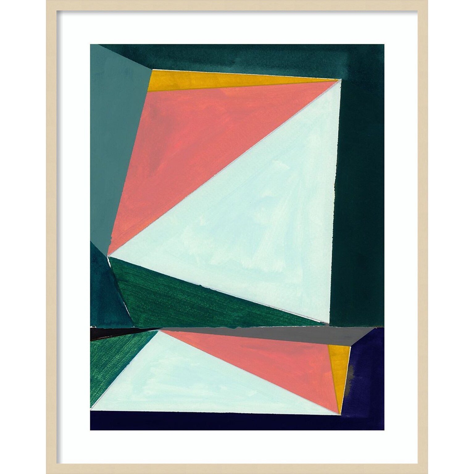 Amanti Art Chop I by Cartissi Wood Framed Wall Art Print, 33 x 41 (A42677290389)