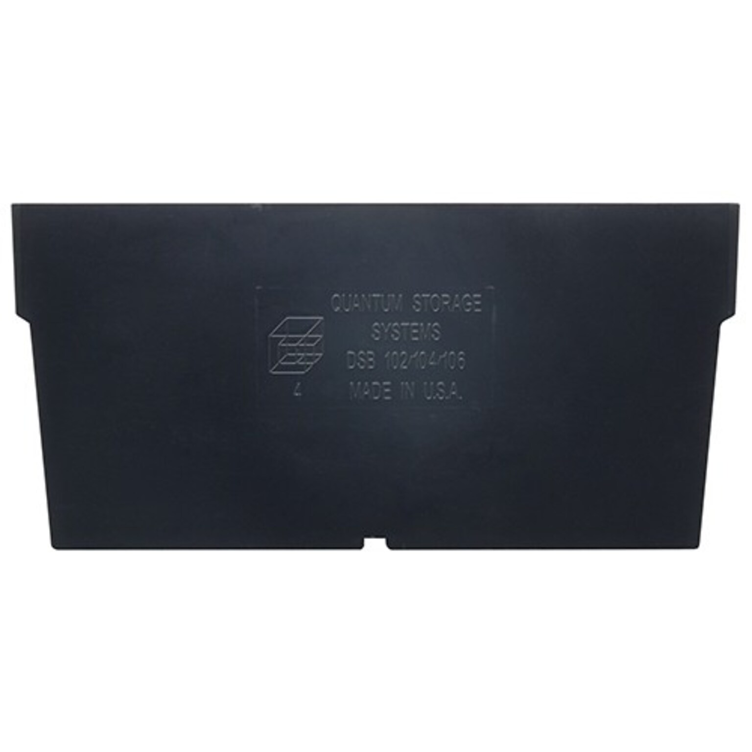 Quantum Storage Systems Dividers For Shelf Bins, 6 5/8 Width, 50/Ct (Dsb102/104/106)