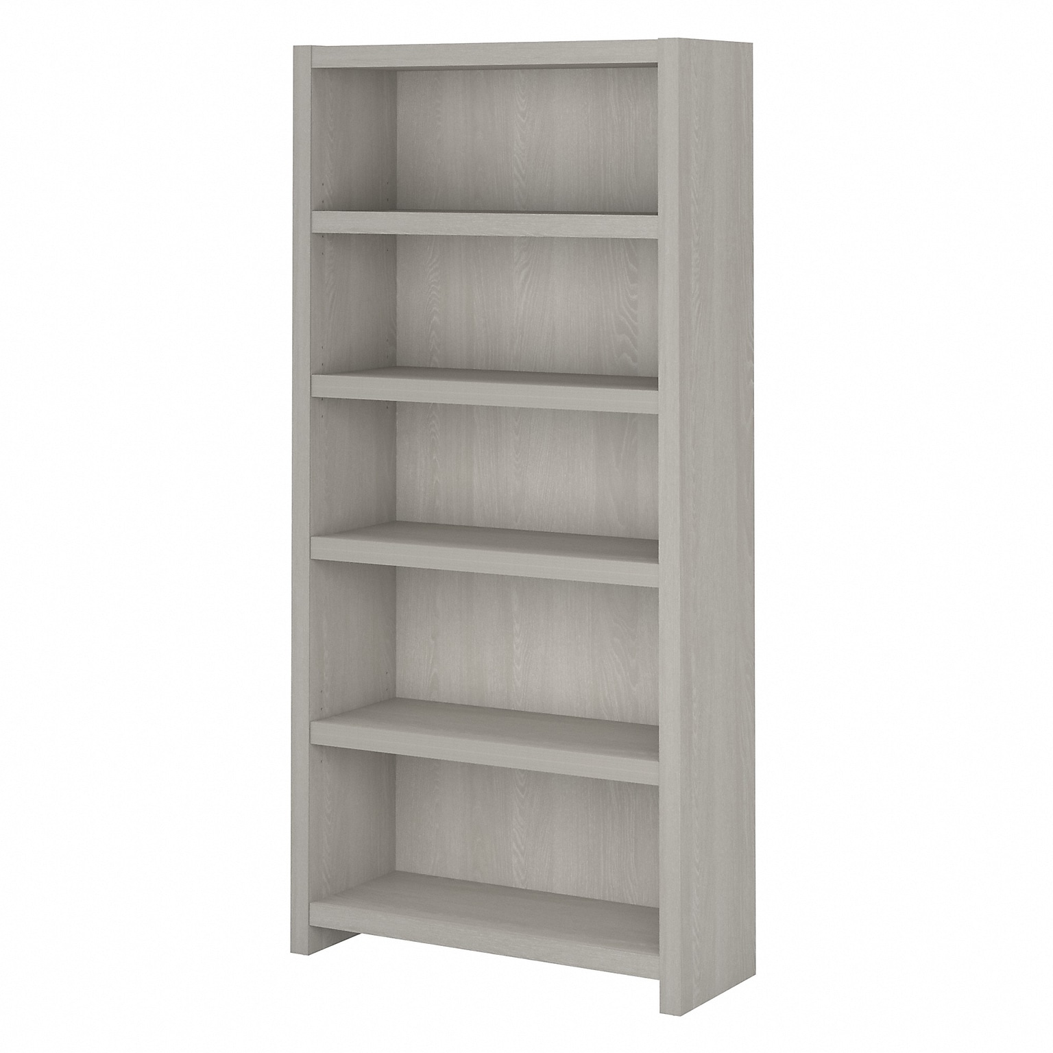 Bush Business Furniture Echo 5 Shelf Bookcase, Gray Sand (KI60204-03)