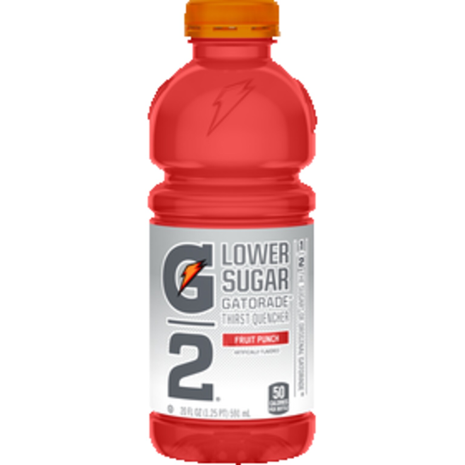 Gatorade G2 Thirst Quencher Fruit Punch Liquid Sports Drink, 20 Fl. Oz., 24/Carton (20405)