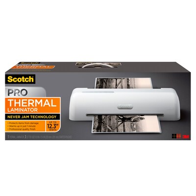 Scotch Thermal Laminator, 12.3" Width, White (TL1306)