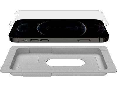 Belkin ScreenForce Tempered Glass Treated Screen Protector for iPhone 12/12 Pro (OVA021zz)