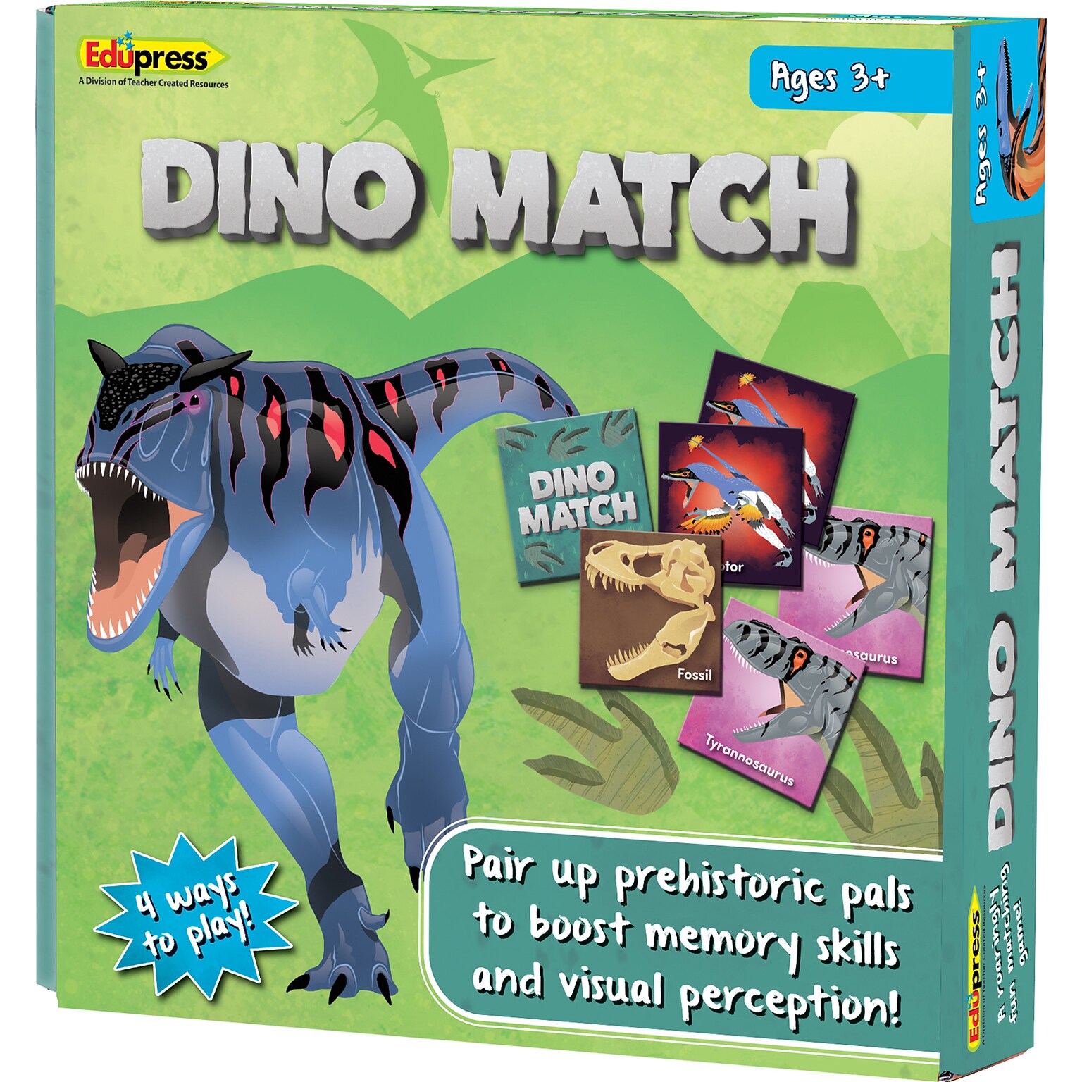 Teacher Created Resources Dino Match Game, 78/Pack (TCR63281)