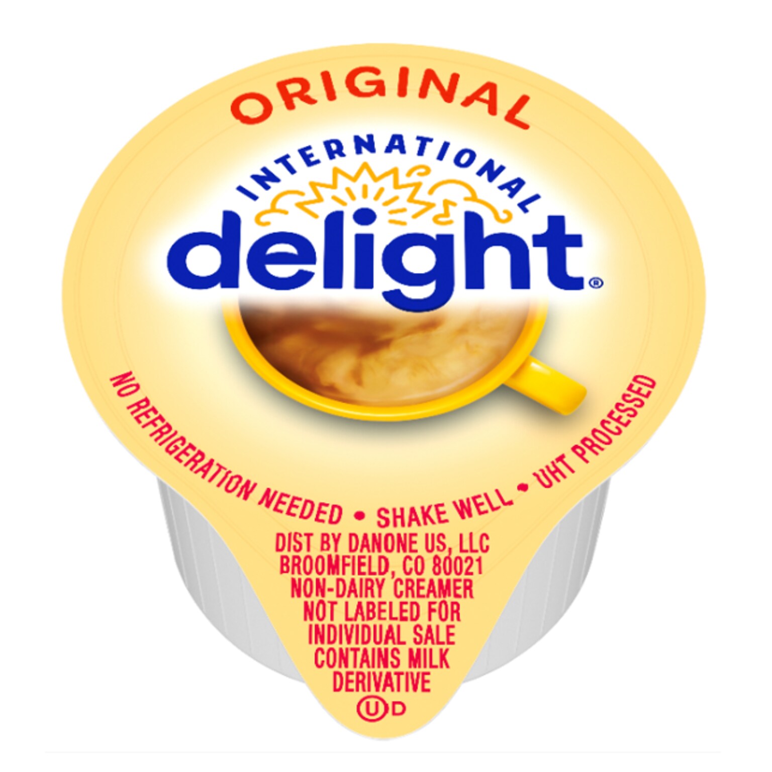 International Delight Singles Original Liquid Creamer, 0.30 oz., 180/Carton (209767)