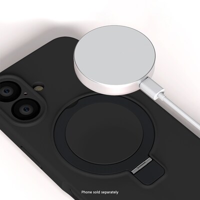 SaharaCase Venture Series MagSafe Phone Case for iPhone 17, Shock Absorbing, Scorpion Black (CP00905)