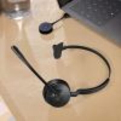 Jabra Engage 55 SE Wireless Monoaural Headset with Stand, UC Certified (9653-435-125)