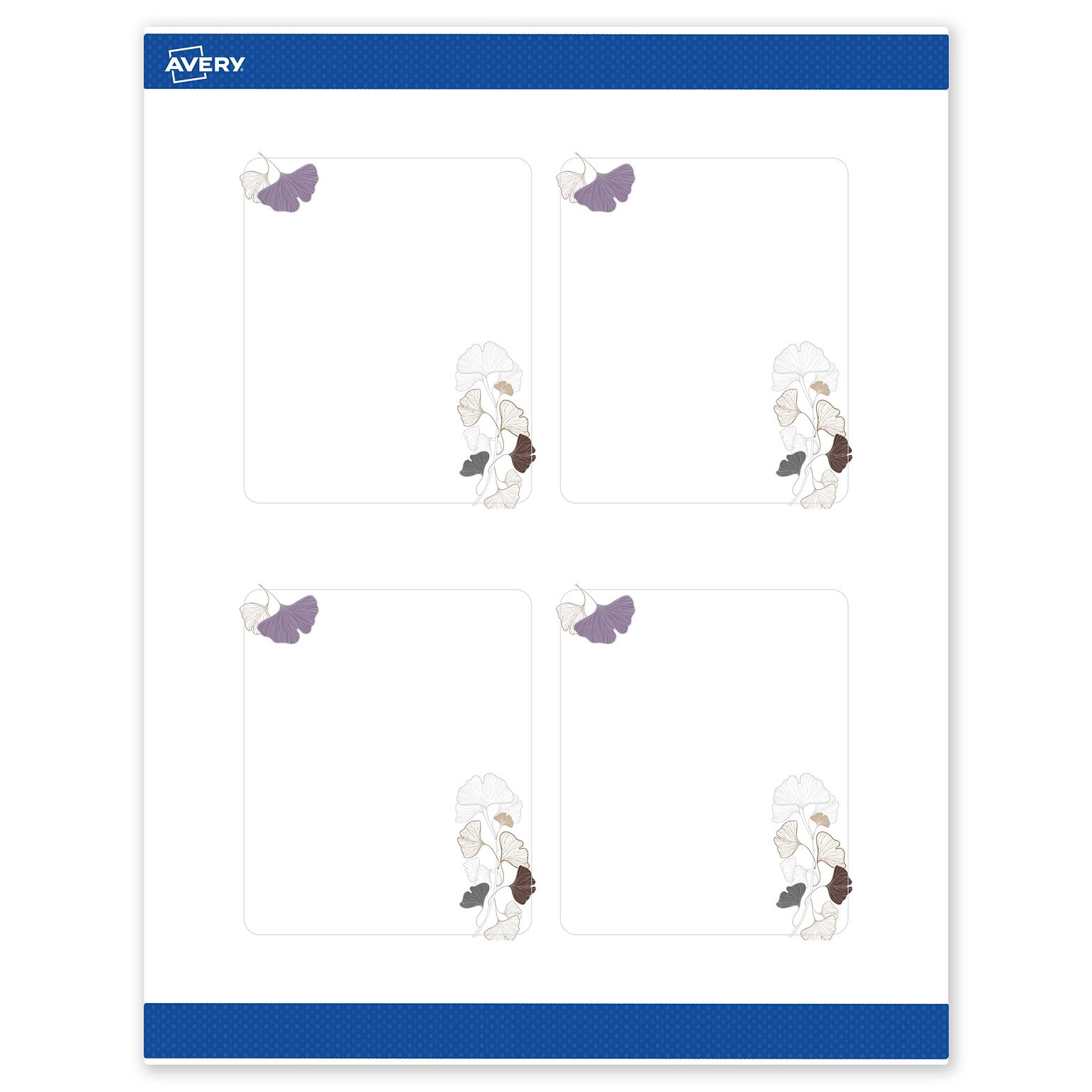 Avery Laser/Inkjet Rectangle Multipurpose Labels, 4 x 3-1/3, White, 40/Pack (S00F46)