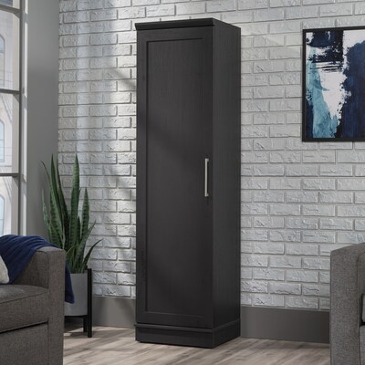 Sauder HomePlus 71H Storage Cabinet with 4 Shelves, Raven Oak (435137)