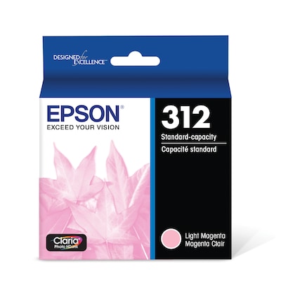 Epson T312 Light Magenta Standard Yield Ink Cartridge