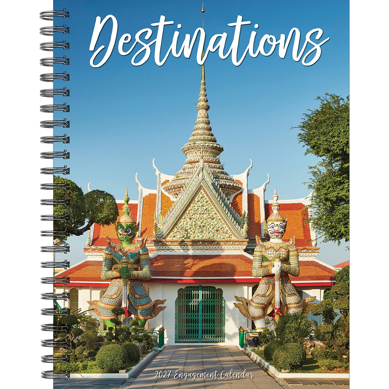 2027 Willow Creek Destinations 6.5 x 8.5 Weekly & Monthly Desk Calendar (64382)