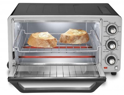 Cuisinart Classic 6 Slices Toaster Oven Broiler, Silver (TOB40NNAS)