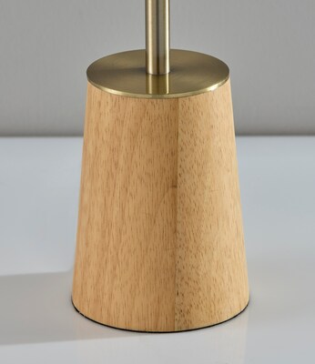 Adesso Josephine Desk Lamp, Antique Brass (9410-21)