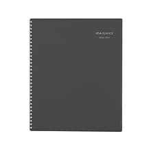 2024-2025 AT-A-GLANCE DayMinder 8.5 x 11 Academic Weekly & Monthly Planner, Poly Cover, Charcoal (