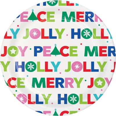Say Hooray! Joyful and Jolly Tableware Kit, Multicolored, 49/Pack (DTC9404E2A)