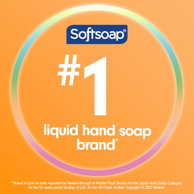 Softsoap Antibacterial Liquid Hand Soap, Crisp Clean Scent, 6/Carton (US03562)
