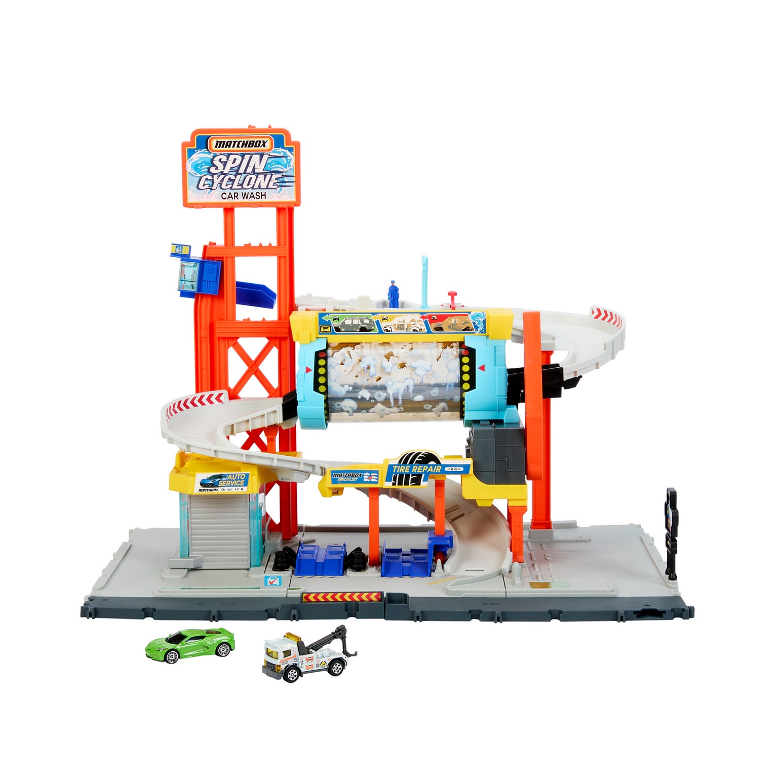 Mattel Matchbox Spin Cyclone Car Wash (JGB68)
