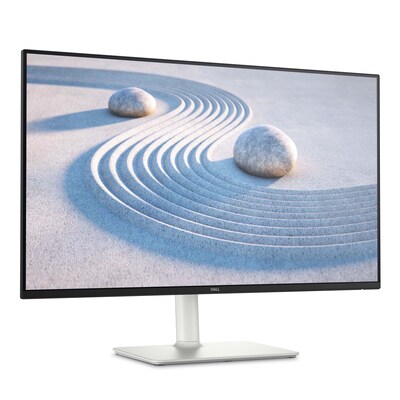 Dell 27 Plus QHD 100Hz LCD Monitor, Built-In Speakers, Adjustable, Ash White (S2725DS)