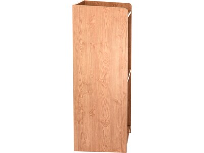 AdirOffice 46.5" Presentation Lectern with Cover, Medium Oak (661-07-MEO)