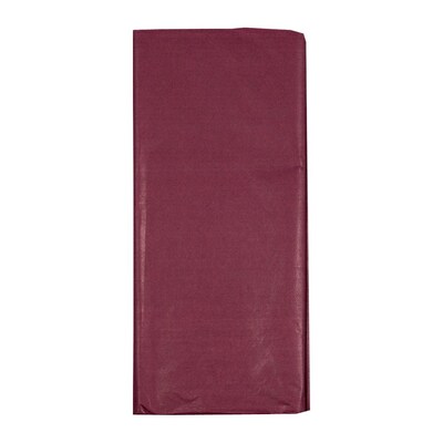 JAM Paper 20 x 26 Tissue Paper, Burgundy, 20 Sheets/Pack (1155680A)