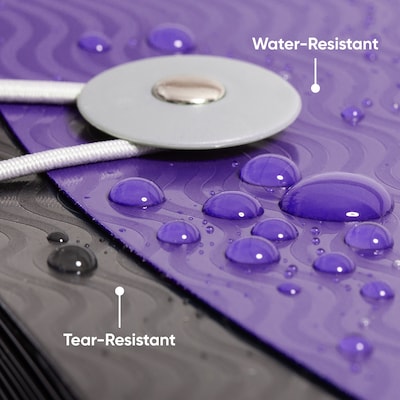 Smead Plastic Accordian File, 12 Pockets, Letter Size, Purple/Black (70862)