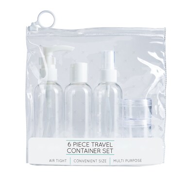 6 pc. Travel Container Set