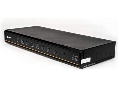 Vertiv Cybex Secure DPH Rack-Mountable 8-Port KVM Switch (SC985DPH-400)