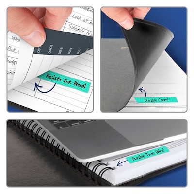 2027 AT-A-GLANCE 8" x 11" Daily Appointment Book, Faux Leather Cover, Black (70-822-05-27)