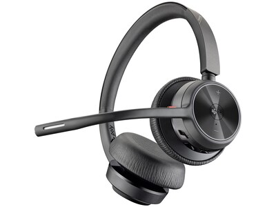 Poly Voyager 4300 UC Series USB-A Bluetooth Stereo Phone & Computer Headset, MT Certified (77Z00AA)