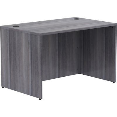 Lorell Essentials Series 48" W  Desk Shell, Gray (LLR69548)
