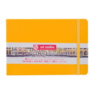 Talens Art Creation 8.3 x 5.8 Sketch Book, 80 Sheets/Book, 3/Bundle (TLN9314115M-3)