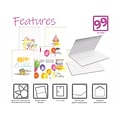 Better Office Fun & Chic Birthday Cards with Envelopes, 6 x 4, Assorted Colors, 99/Pack (64532-99P