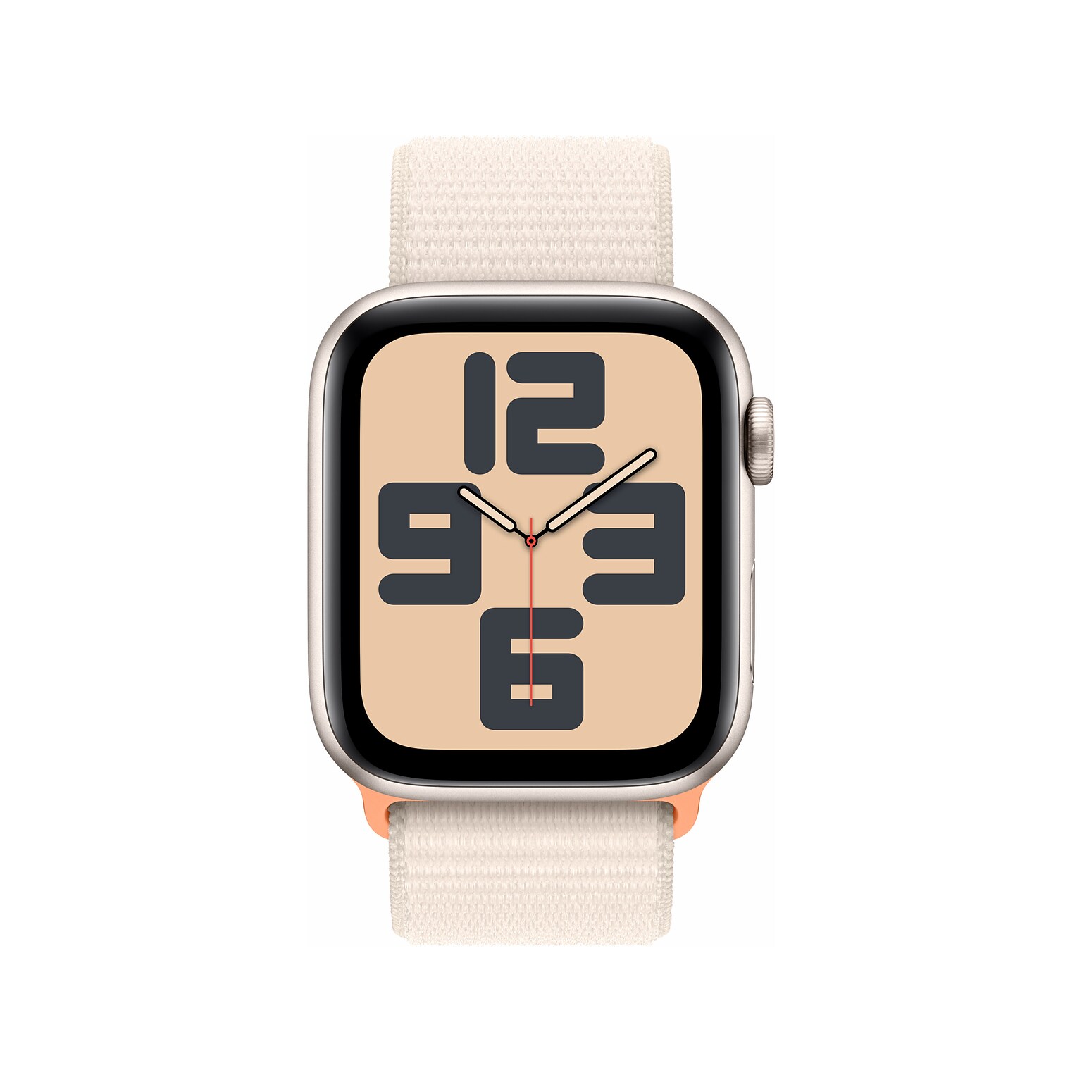 Apple Watch SE (GPS), Starlight, 44mm (MRE63LL/A)