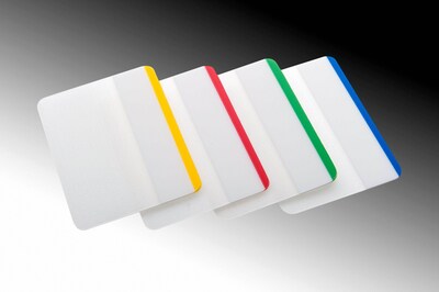 Post-it® Tabs, 2" Wide, Lined, Assorted Colors, 24 Tabs/Pack (686F-1)