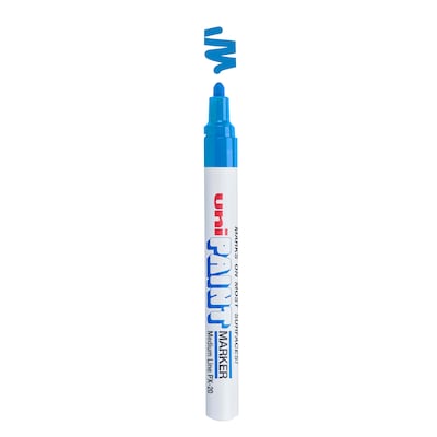 uni PAINT PX-20 Oil-Based Marker, Medium Tip, Blue (63603)