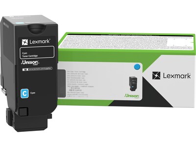 Lexmark 24B7511 Cyan Standard Yield Toner Cartridge, Prints Up to 11,500 Pages