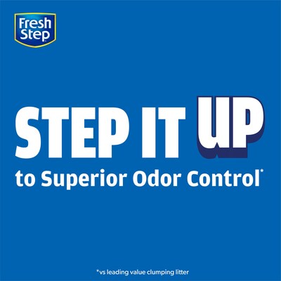 Fresh Step Simply Unscented Clumping Litter, 25 lb. Box (30682)