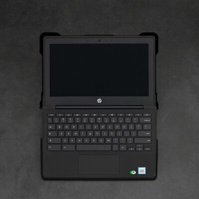 SaharaCase Venture Series Heavy Duty Case for HP Fortis 11 G1i/G10 Chromebook, Shock-Absorbing, Clear/Black (LT00119)