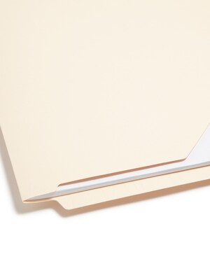 Smead Recycled Reinforced File Jacket, 1 1/2" Expansion, Legal Size, Manila, 100/Box (76700)