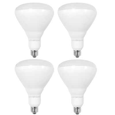 Viribright 16 Watts Warm White LED Flood & Spot Bulb, 4/Pack (654654-4)