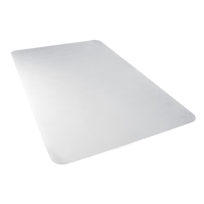 Floortex Ecotex BioPlus Carpet Chair Mat, 29 x 47, Clear Bio Based Polycarbonate (NCCMFLBG0001)