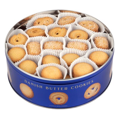 Bisca Danish Butter Cookie Tin, 3 lbs. (220-02223)