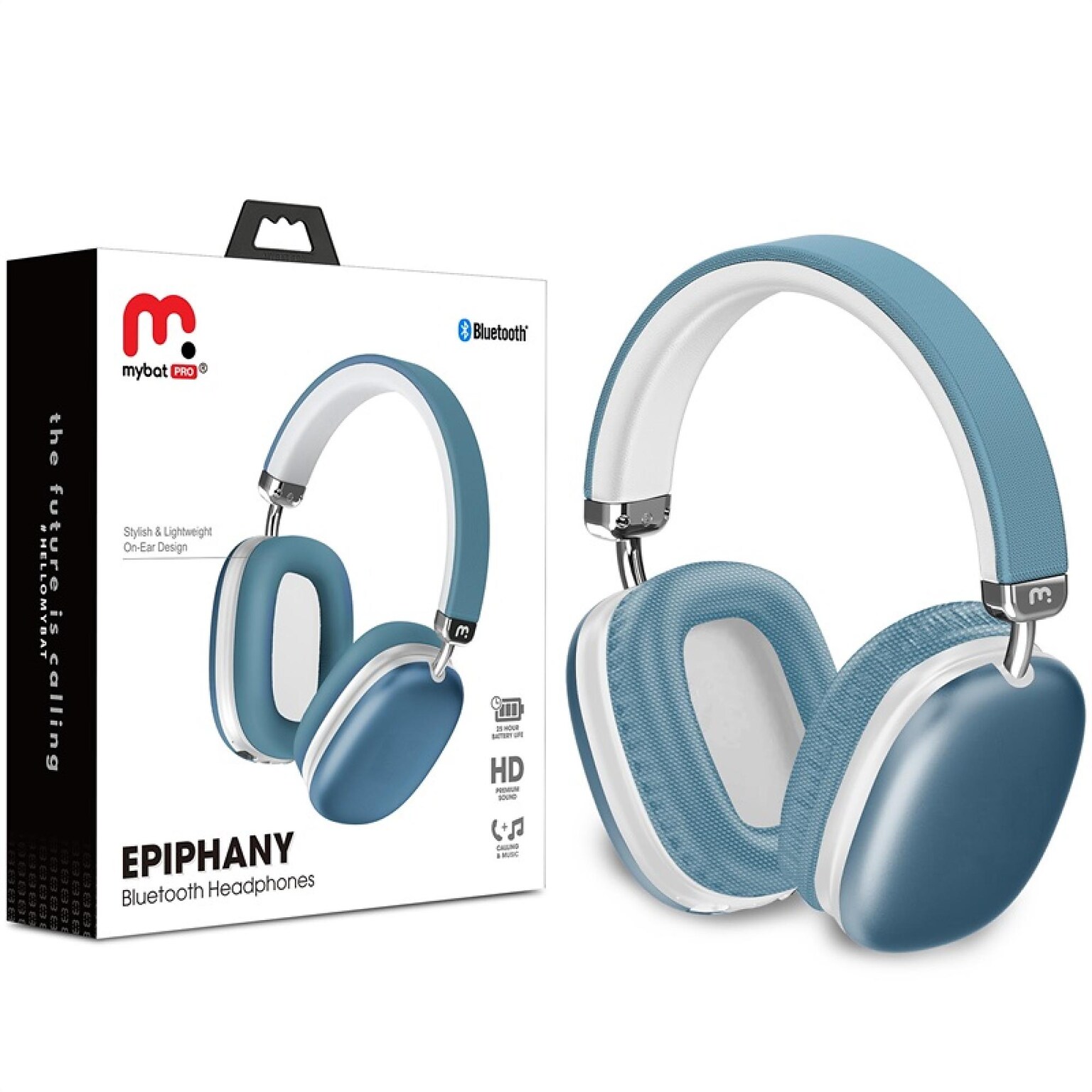 MyBat Pro Epiphany Wireless Bluetooth Stereo Gaming Headset, Blue (BTB009001)
