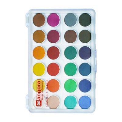 Talens Angora Opaque Watercolor Paint, Assorted Colors (AGR95960114)