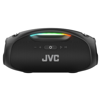 JVC True Wireless Portable Bluetooth Speaker, Waterproof, Black (SP-PA15BT)