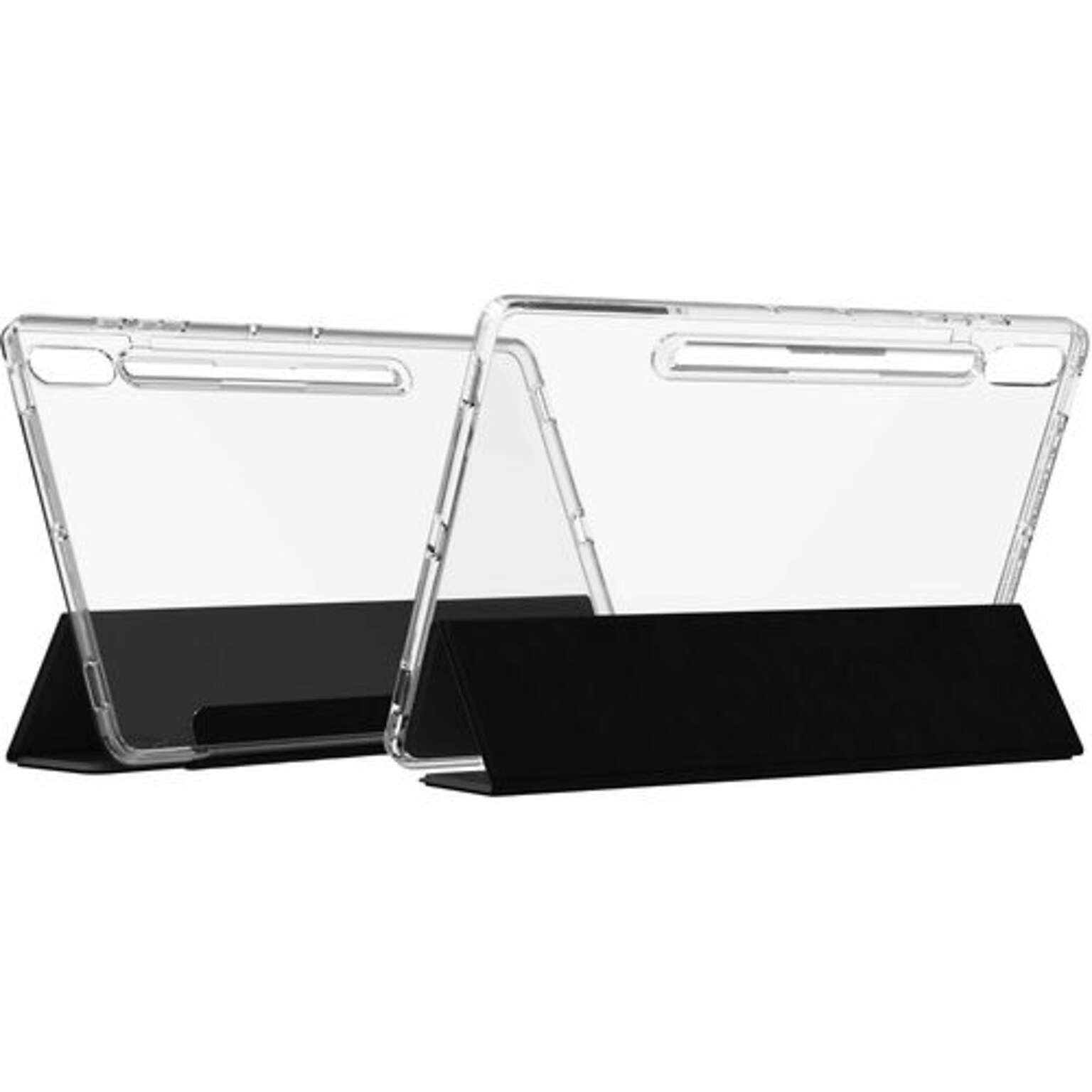 Zagg Crystal Palace 12.4 Folio Case for Samsung Galaxy Tab S10+, Clear (702314614)