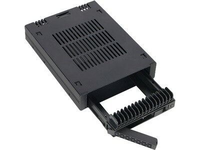 Icy Dock ExpressCage 2.5" External SATA/SAS Hard Drive Enclosure, SSD/HDD, Black (MB741SP-B)