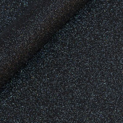 Siser Glitter Die Cutting HTV Heat Transfer Vinyl, 36, Galaxy Black (SIRMIGL1183680)