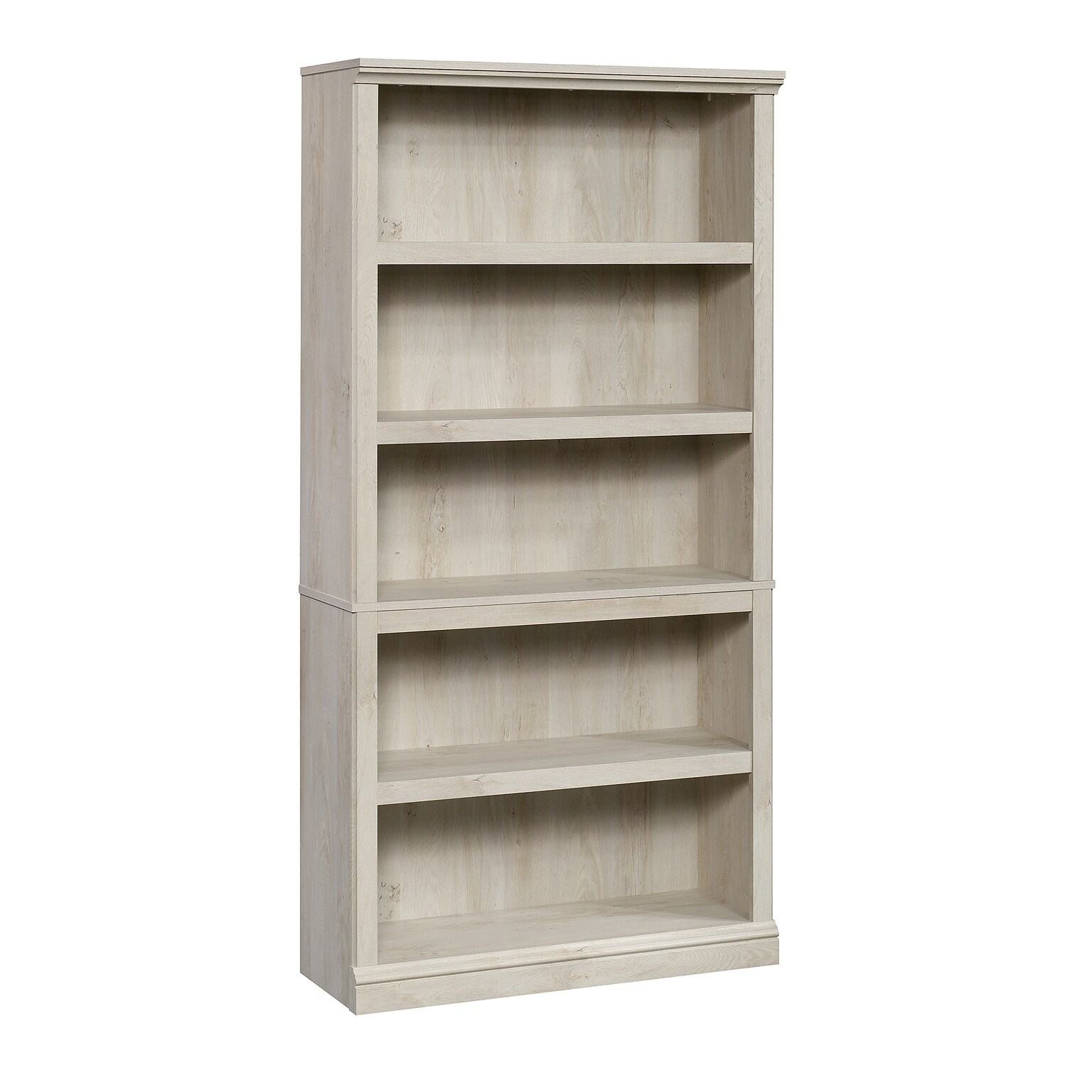 Sauder Select 70H 5-Shelf Bookcase, Chalked Chestnut (423033)