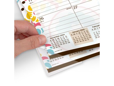 2025 AT-A-GLANCE Suzani 21.75" x 17" Monthly Desk Pad Calendar (SK17-704-25)